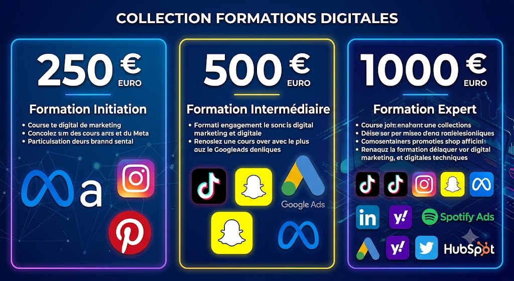 Formation Marketing Digital - Avancée Premium